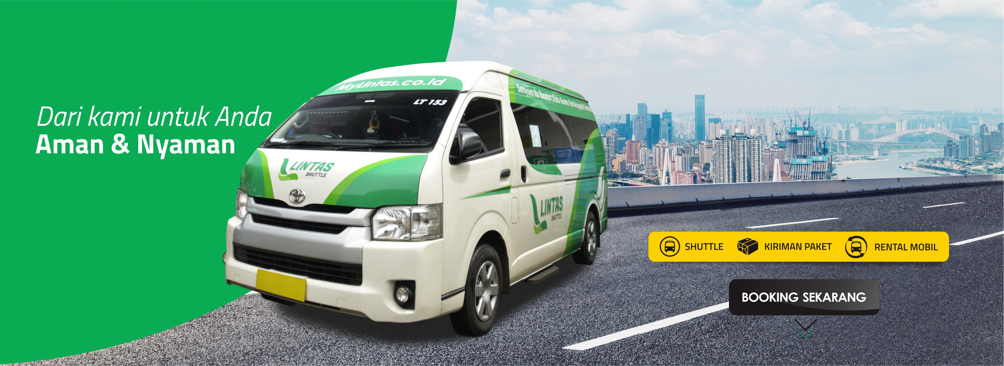 Lintas Shuttle Booking