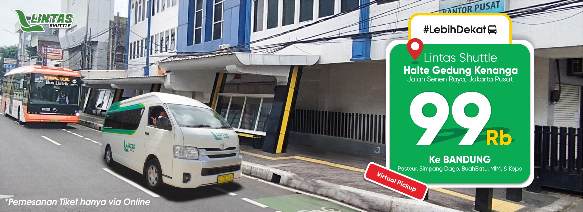 Lintas Shuttle Halte Gedung Kenanga